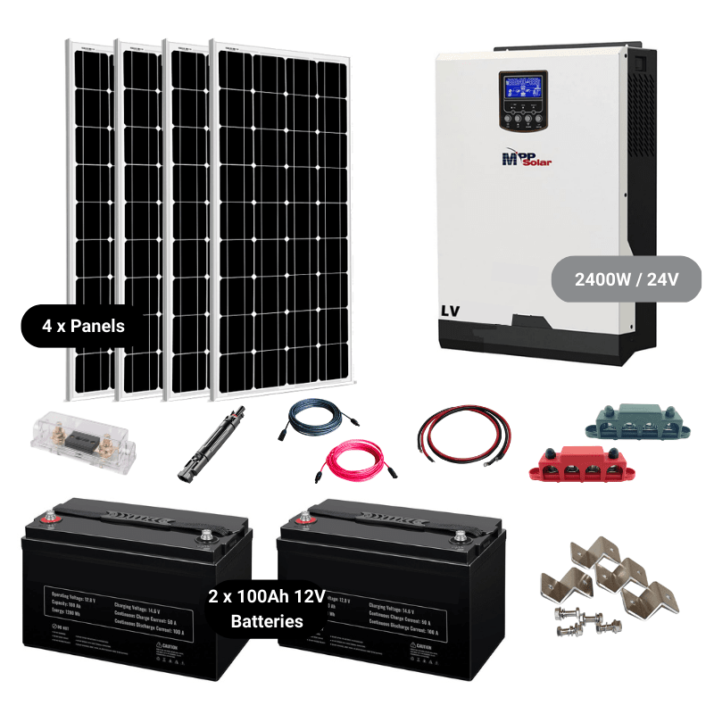 A - #1 -- SOLAR SYSTEM #1 --- 4 Panel and 2 Battery Solar System. Pay $55 to Inspect your home for Solar.