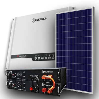 D - #4 -- BIG BIG SOLAR SYSTEM #4 --- 8 Panel and 8 Battery FULL Solar System.