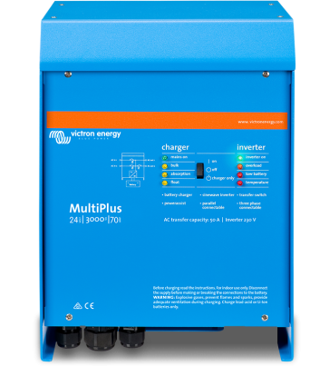 Victron Quattro 5,000 Watt 48V Inverter & 70 Amp Battry Charger 230VAC